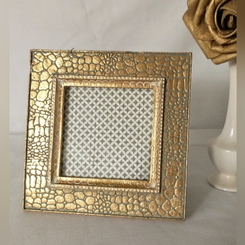 Sicura Italian Gold Designs - Animal Print Vintage Frame